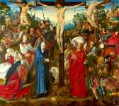 Master of the Aachen Altarpiece - The Crucifixion